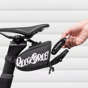 Rockbros G007 Flash Journey velosipēda sēdekļa soma, 0.8L – krāsa: melna