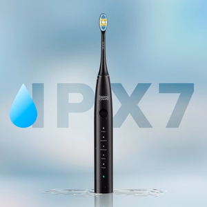 TEESA SONIC 2 skaņas zobu birste, balta, 5 režīmi, ceļojumu futrālis, USB-C