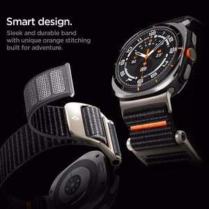 Siksniņa SPIGEN DURAPRO FLEX SAMSUNG GALAXY WATCH ULTRA (47 MM) melns