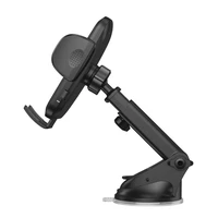 Tech-Protect CM15W-V1 Auto tālruņa turētājs ar 15 W induktīvo lādētāju kabīnei/gaisa ventilācijas atverei - melns