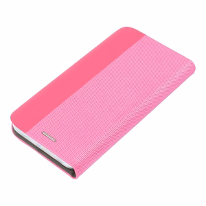 SENSITIVE grāmatas tipa viedtālruņa apvalks XIAOMI Redmi Note 14 4G (GLOBAL - 164,84mm x 78,15mm x 8,16mm) gaiši rozā