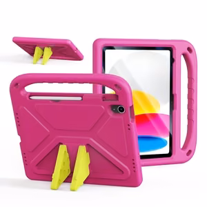 Futrālis Dux Ducis Puff Apple iPad 10.9 2022/iPad 11 2025 rozā krāsā
