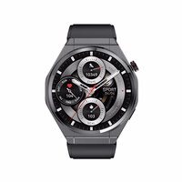 Blavec Smartwatch U-02 Kenzo HD AMOLED Voice Call (SWU0-B) czarny + 1 paseka