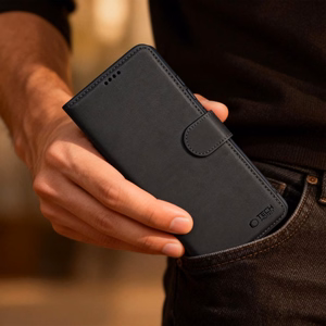 Tech-Protect Wallet grāmatiņas tipa maciņš OnePlus Nord 6 – melns