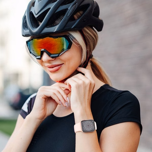 Tech-Protect силиконовый ремешок для Apple Watch 4 / 5 / 6 / 7 / 8 / 9 / SE / Ultra 1 / 2 (42 / 44 / 45 / 49 mm) - коричневый