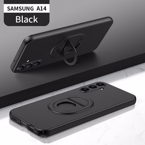 Tel Protect Magnētiskais Elipse viedtālruņa apvalks Samsung Galaxy A14 4G/5G melns