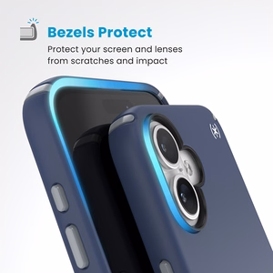 Speck Presidio2 Pro vāciņš ar MagSafe un ClickLock iPhone 16 Plus tālrunim, Coastal Blue/Dust Grey