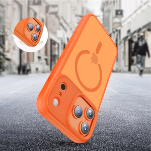 Tech-Protect MagMat MagSafe maciņš iPhone 17 Pro oranžs