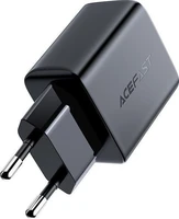Acefast ātrās uzlādes USB Type C 20W Power Delivery lādētājs melns (A1 EU black)