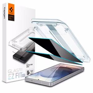 Spigen Glas.TR "Ez Fit" Privacy 2 komplekts Samsung Galaxy S25 Ultra