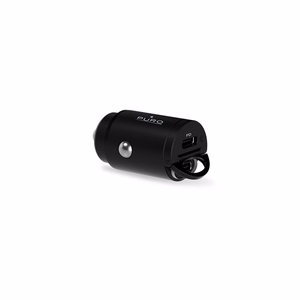 Puro Mini 30W Power Delivery 2 x USB-C automašīnas lādētājs - melns