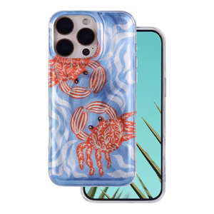 Ultra Trendy Summer maciņš iPhone 15 Pro 6,1" krabis