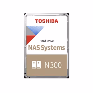 Toshiba N300 HDWG760EZSTAU – 6 TB NAS hard drive, 7200 rpm
