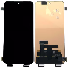 LCD screen Oppo Reno8 Pro/Realme GT2/GT NEO 3T 5G ar touch screen Melns ORG