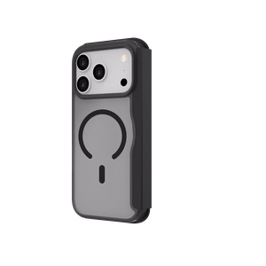 JUST MUST CHAMPION II флип-чехол MAGSAFE для iPhone 17 Pro, черный