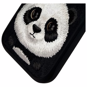 Nimmy Big Eyed Pet 2.0 Panda case for iPhone 16 Pro - black
