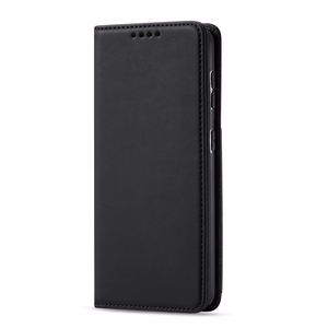 Magnētiskais karšu apvalks Samsung Galaxy S22 + (S22 Plus) maciņš karšu turētājs melns