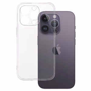 Ultra Clear 1 mm maciņš iPhone 14 Pro Max, caurspīdīgs