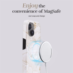 MIO White Roses Magsafe Maciņš iPhone 15 Pro