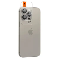 Spigen Optik.tR EZ Fit kameras aizsargs iPhone 14 Pro / Pro Max / 15 Pro / Pro Max – dabīgais titāns, 2 gab.