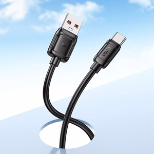 Cable USB A to USB C Hoco PD 5A 100W 1 m X115 black