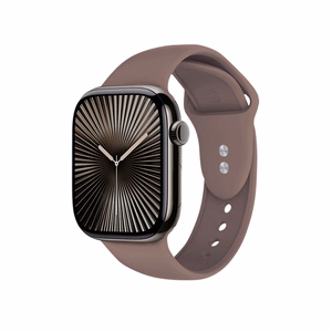 Crong Liquid Apple Watch siksniņa, 38/40/41/42 mm, brūna