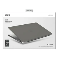 Uniq Claro apvalks MacBook Pro 14'' (2021) - caurspīdīgs-pelēks