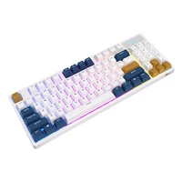Royal Kludge RK89 RGB bezvadu mehāniskā tastatūra, Lemon slēdzis (balta) (QWERTY)