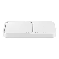 Samsung Wireless Charger Duo EP-P5400TWEGEU 15W indukcijas lādētājs - balts + tīkla lādētājs + kabelis