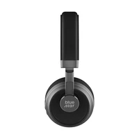 Bezvadu uz ausīm austiņas Blue Star BH02 melnas