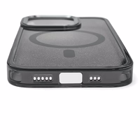 Mirdzošs apvalks ar MagSafe Samsung Galaxy A16 5G - melns