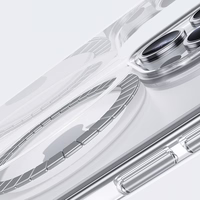 Benks Magnētiskais Lucent Pro viedtālruņa apvalks Iphone 16 Pro caurspīdīgs