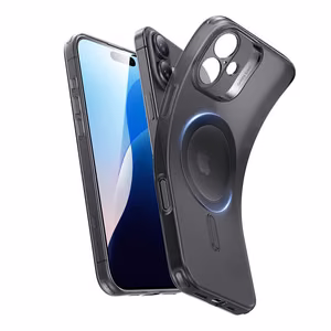 Zero Clear (HaloLock) ESR viedtālruņa apvalks iPhone 16 (melns)