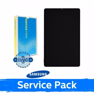 LCD displejs saderīgs ar Samsung P610 / P615 / P613 / P619 / P620 / P625 Tab S6 Lite 2020 (2022 / 2024) melns (Service Pack)