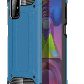 Hybrid Armor Case izturīgs aizsargapvalks Samsung Galaxy M51 zils