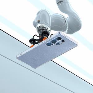 Spigen Liquid Crystal viedtālruņa apvalks Samsung Galaxy S25 Ultra - caurspīdīgs ar spīdumiem