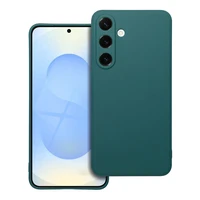 Matēts viedtālruņa apvalks SAMSUNG S25 Plus tumši zaļš