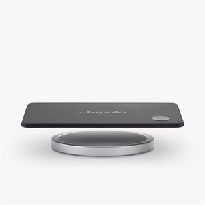 „Chipolo CARD & LOOP“ uzlādējams Bluetooth izsekošanas ierīce iOS un Android ierīcēm, ogļu krāsas komplekts