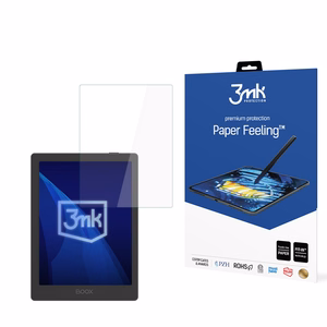 3mk Paper Feeling (līdz 8.3") – planšetdatora ekrāna aizsargs modelim Onyx Boox Poke 5