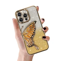 Tel Protect Butterfly Water viedtālruņa apvalks Iphone 17 Pro zelta
