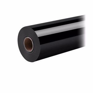 HTVRONT Pure termopārneses plēve, 12.0 in. × 5.9 ft., melna