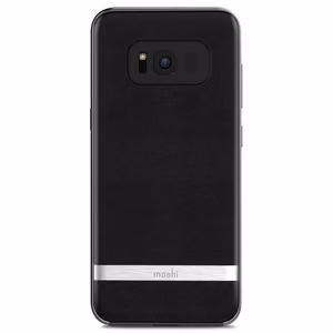 Чехол Moshi Napa для Samsung Galaxy S8+, чёрный оникс