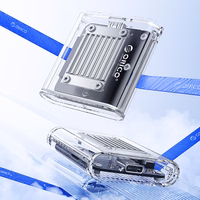 Orico TC20-M2-10G M.2 NVME USB-C 3.2 disku ietvars - caurspīdīgs