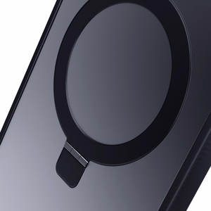 3mk Smoke viedtālruņa apvalks Mag&Stand Apple iPhone 16 plus - caurspīdīgs
