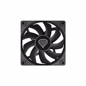 Genesis Oxal 120 – 120 mm datora korpusa ventilators, melns