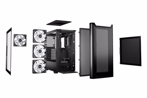 be quiet! Pure Base 501 DX Midi Tower melns