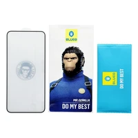 5D Mr. Monkey stikls - Samsung Galaxy S24 Plus melns (Strong Lite)