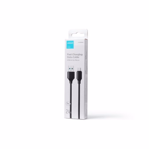 Kabeļa savienojums ar Micro USB-A / 2.4A / 1m Joyroom S-UM018A9 (melns)