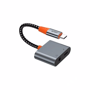 WiWU - Audio adapter LT10 Typ C uz Typ C + 3,5 mm