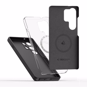 Tech-Protect Silikona MagSafe Maciņš for Samsung Galaxy S26 Ultra - melns